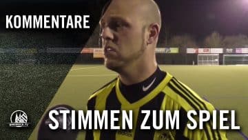 Die Stimmen zum Spiel (CfR Buschbell/Munzur – DJK Viktoria Frechen, Testspiel) | RHEINKICK.TV