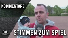 Die Stimmen zum Spiel (Concordia II – TSV Wandsetal II, Halbfinale, Pokal der 2. Herren 2016/2017)