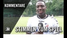 Die Stimmen zum Spiel | Concordia U19 – TSV Sasel U19 (23. Spieltag, A-Oberliga)