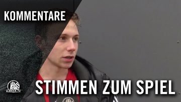 Die Stimmen zum Spiel (Concordia II – SC Vorwärts-Wacker 04 Billstedt III, Kreisklasse B2)