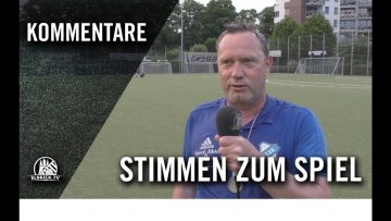 Die Stimmen zum Spiel | Concordia II – Niendorfer TSV II (Finale, Pokal der 2. Herren)