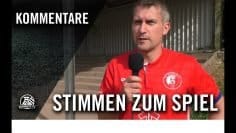 Die Stimmen zum Spiel | CSV SF Linden – SC Weitmar 45 (1. Spieltag, Bezirksliga, Staffel 10)