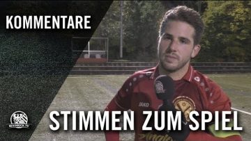 Die Stimmen zum Spiel | Darmstädter TSG 1846 – SpVgg. Seeheim-Jugenheim (Achtelfinale)