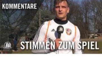 Die Stimmen zum Spiel | Dersimspor II – Harburger TB II (17. Spieltag, Kreisliga 1)