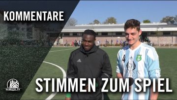 Die Stimmen zum Spiel (Dersimspor – TSV Sasel, Landesliga Hansa) | ELBKICK.TV