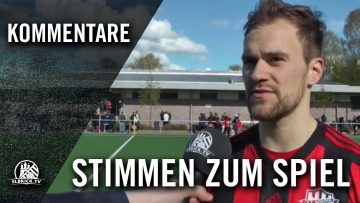 Die Stimmen zum Spiel (Dersimspor – Klub Kosova, Landesliga Hansa) | ELBKICK.TV
