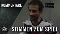 Die Stimmen zum Spiel (Deutschland – England, Futsal-Länderspiel, Test-Hinspiel) | RUHRKICK.TV