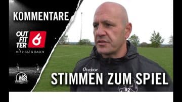 Die Stimmen zum Spiel | DJK Dreiborn – Sportgemeinschaft 92 | Präsentiert von OUTFITTER