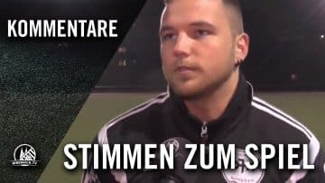Die Stimmen zum Spiel (DJK Grün-Weiß Nippes – SC Borussia Kalk, U19 A-Junioren, Kreisklasse, Köln)