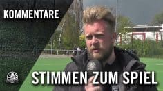 Die Stimmen zum Spiel (DJK Schwarz Weiss Neukölln – BFC Dynamo II, Berlin-Liga) | SPREEKICK.TV