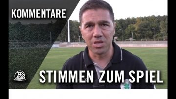 Die Stimmen zum Spiel | DJK Sportfreunde Katernberg – Rot-Weiß Oberhausen(1.Runde, Niederrheinpokal)