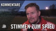 Die Stimmen zum Spiel (DJK TuS Hordel – Lüner SV) | RUHRKICK.TV