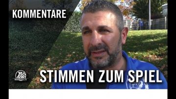 Die Stimmen zum Spiel | DJK VfB Frohnhausen – TuSEM Essen (11. Spieltag, Bezirksliga, Gruppe 2)