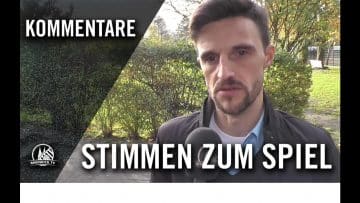 Die Stimmen zum Spiel | DJK Viktoria Frechen – GW Brauweiler (9. Spieltag, Bezirksliga, Staffel 3)
