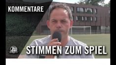 Die Stimmen zum Spiel | DJK Wattenscheid – TuS Stockum (Testspiel)