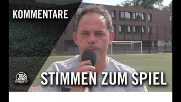 Die Stimmen zum Spiel | DJK Wattenscheid – TuS Stockum (Testspiel)
