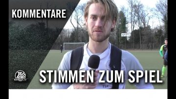 Die Stimmen zum Spiel | DJK Wattenscheid – SV Wanne 11 (Bezirksliga Westfalen)