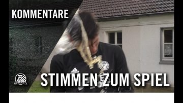 Die Stimmen zum Spiel | DSC Wanne-Eickel – TuS Haltern (Finale, Cranger Kirmes Cup)