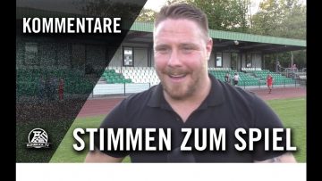 Die Stimmen zum Spiel | DSC Wanne-Eickel – SpVgg Erkenschwick (21. Spieltag, Westfalenliga)