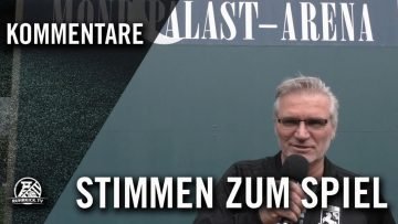 Die Stimmen zum Spiel | DSC Wanne-Eickel – Holzwickeder SC (11. Spieltag, Westfalenliga, Gruppe 2)