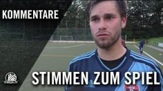 Die Stimmen zum Spiel | Duvenstedter SV – SV Rugenbergen (Testspiel)