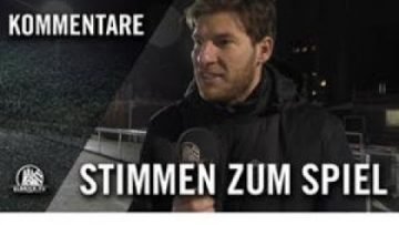 Die Stimmen zum Spiel | Eimsbütteler TV – FC Teutonia 05 (Viertelfinale, Pokal)