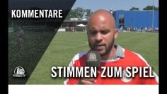 Die Stimmen zum Spiel | Eimsbütteler TV U17 – Hallescher FC U17