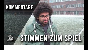 Die Stimmen zum Spiel | Eimsbütteler TV IV – TuS Germania Schnelsen III (Halbfinale, Pokal)