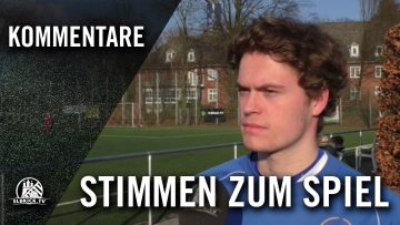 Die Stimmen zum Spiel (Eimsbütteler TV – SC Victoria Hamburg, U19 A-Junioren, Oberliga)