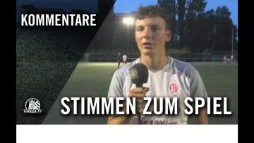 Die Stimmen zum Spiel | Eimsbütteler TV – Rahlstedter SC (3. Runde, Pokal)