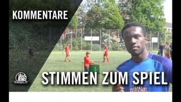Die Stimmen zum Spiel | Eimsbütteler TV U19 – SC Victoria Hamburg U19 (23. Spieltag, Regionalliga)