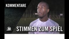 Die Stimmen zum Spiel | Eimsbütteler TV – HFC Falke (7. Spieltag, Bezirksliga Nord)