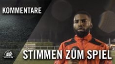 Die Stimmen zum Spiel | Eimsbütteler TV – FC Alsterbrüder (13. Spieltag, Bezirksliga Nord)