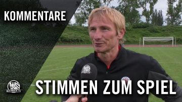 Die Stimmen zum Spiel (Eintracht Frankfurt – KSV Hessen Kassel, Halbfinale, Pokal der B-Junioren)