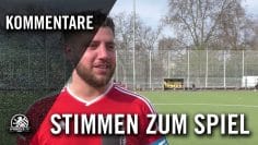 Die Stimmen zum Spiel (Eintracht Südring II – SSC Südwest II, Kreisliga B, Staffel 4) | SPREEKICK.TV