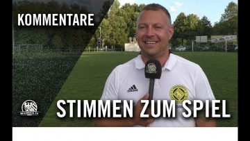 Die Stimmen zum Spiel | Eintracht Oberissigheim – TSV Niederissigheim (3. Spieltag, KOL Hanau)