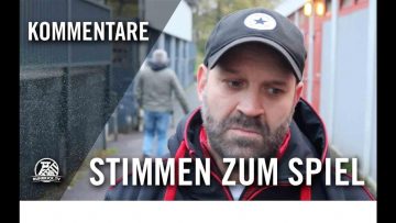Die Stimmen zum Spiel | ESC Rellinghausen – FC Kray (14. Spieltag, Landesliga))