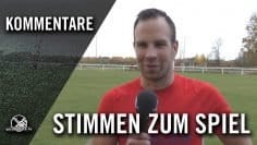 Die Stimmen zum Spiel | ESV Delitzsch – SV Tapfer Leipzig (LVZ Post Landesklasse Nord, 11. Spieltag)