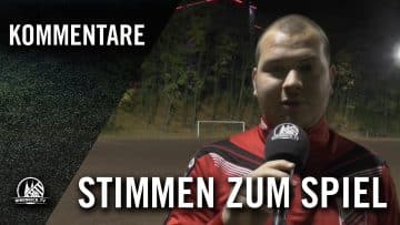 Die Stimmen zum Spiel (ESV Olympia Köln II – SSV Roggendorf/Thenhoven II) | RHEINKICK.TV