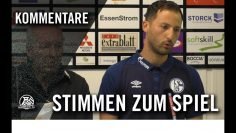 Die Stimmen zum Spiel | ETB SW Essen – FC Schalke 04 (Testspiel)