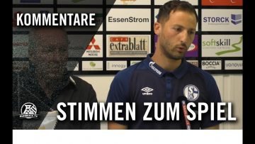 Die Stimmen zum Spiel | ETB SW Essen – FC Schalke 04 (Testspiel)