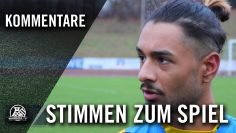 Die Stimmen zum Spiel (ETB SW Essen – Ratingen 04/19, Oberliga Niederrhein) | RUHRKICK.TV