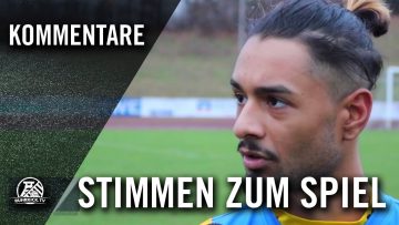 Die Stimmen zum Spiel (ETB SW Essen – Ratingen 04/19, Oberliga Niederrhein) | RUHRKICK.TV