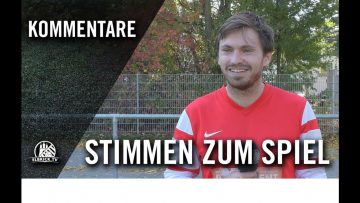 Die Stimmen zum Spiel | Farmsener TV – Duvenstedter SV (12. Spieltag, Kreisliga 5)