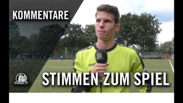 Die Stimmen zum Spiel | Farmsener TV U19 – TuS Berne II U19 (11. Spieltag, A-Landesliga)