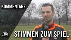 Die Stimmen zum Spiel | Farmsener TV III – FC Dynamo Hamburg (20. Spieltag, Kreisklasse 3 Hamburg)