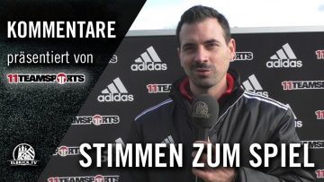 Die Stimmen zum Spiel | Farmsener TV – SC Schwarzenbek (14. Spieltag, Bezirksliga Ost)