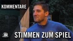 Die Stimmen zum Spiel (FC Alsterbrüder – HEBC, Testspiel)