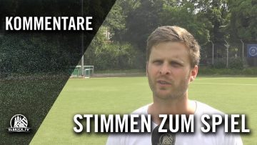 Die Stimmen zum Spiel | FC Alsterbrüder – HFC Falke (1. Spieltag, Bezirksliga Nord)