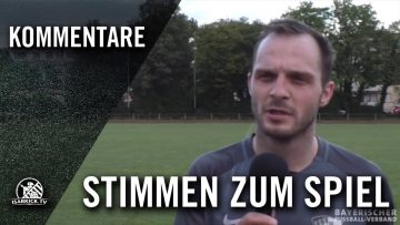 Die Stimmen zum Spiel | FC Alte Haide DSC – FC Grüne Heide Ismaning (2. Spieltag, Bezirksliga)